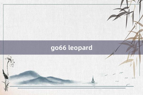 go66 leopard